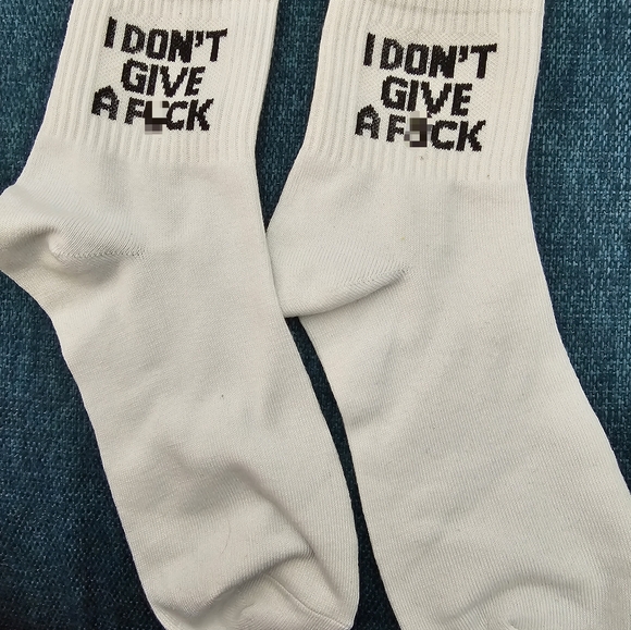 IDGAF Socks - Picture 1 of 1
